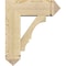 Ekena Millwork Balboa Arts and Crafts Rough Sawn Bracket w/ Offset Brace, Douglas Fir, 8"W x 22"D x 26"H BKT0806X22X26BOA03RDF - alternate 2